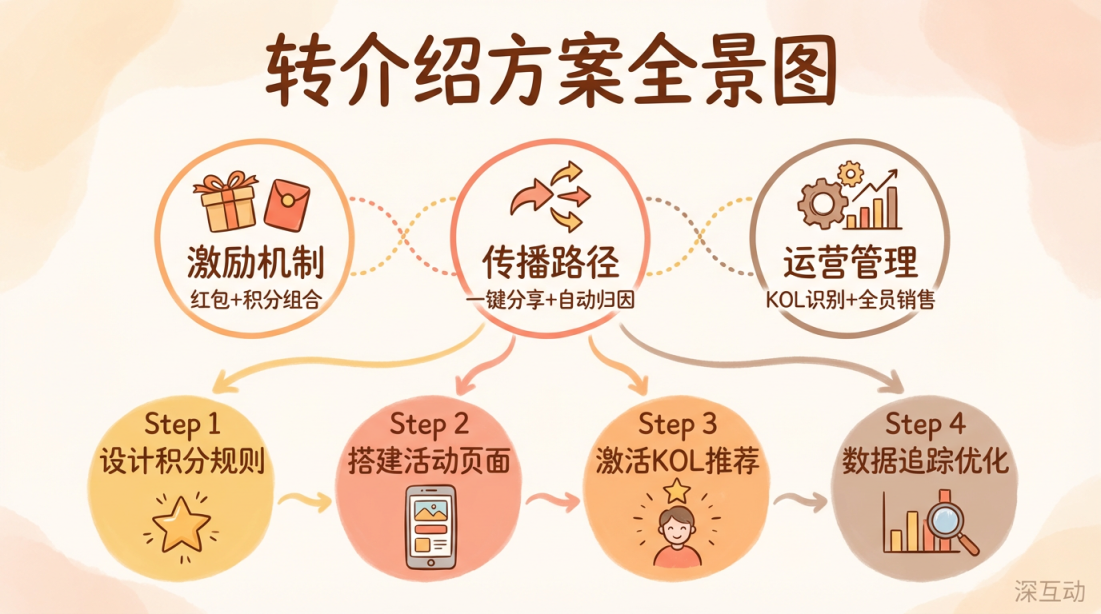 教培机构转介绍方案全景图