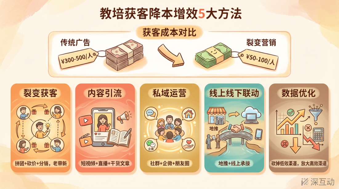 教培获客降本增效
