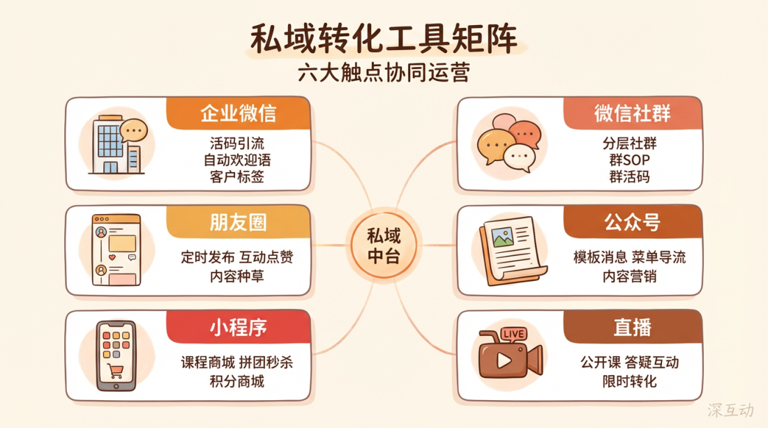 转化链路工具矩阵