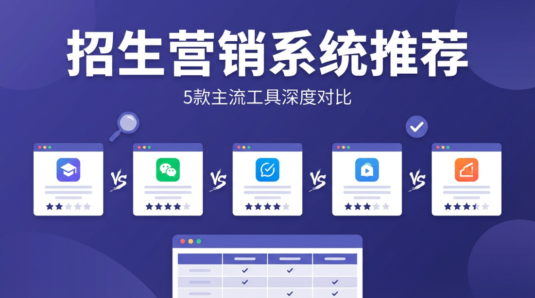 2026年教培机构招生营销系统推荐：5款主流工具深度对比