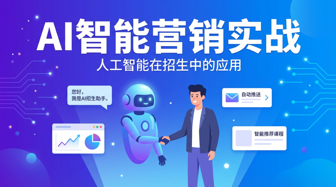AI时代教培机构如何做营销？人工智能在招生中的实战应用